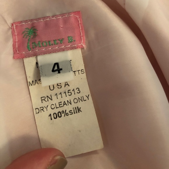 Molly B pink and green dress - Picture 4 of 5